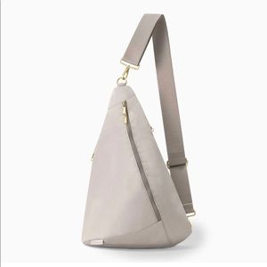 Canvelle sling bag grey Logan and Lenora